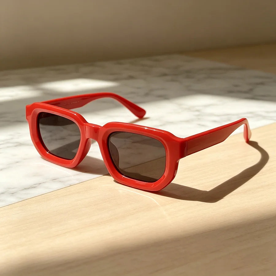 Lunettes rétro 6 pièces